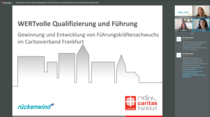 Online-Werkstattgespräch Projekt WERTvolle Qualifizierung und Führung, 23.06.2021